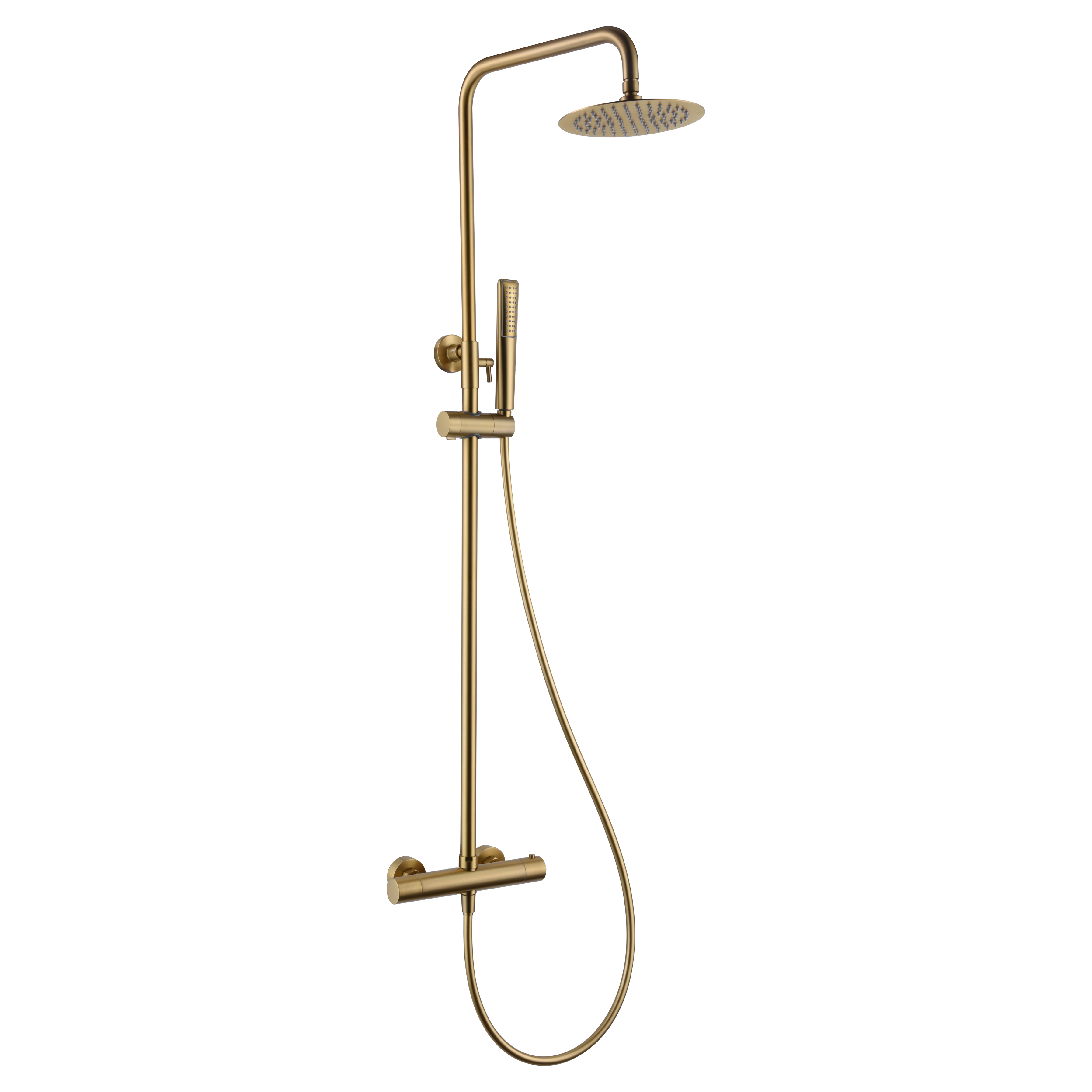 IMEX - Naples brushed thermostatic shower