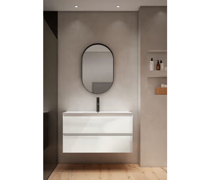 Viso Bath Box 2 drawers bathroom furniture, suspended