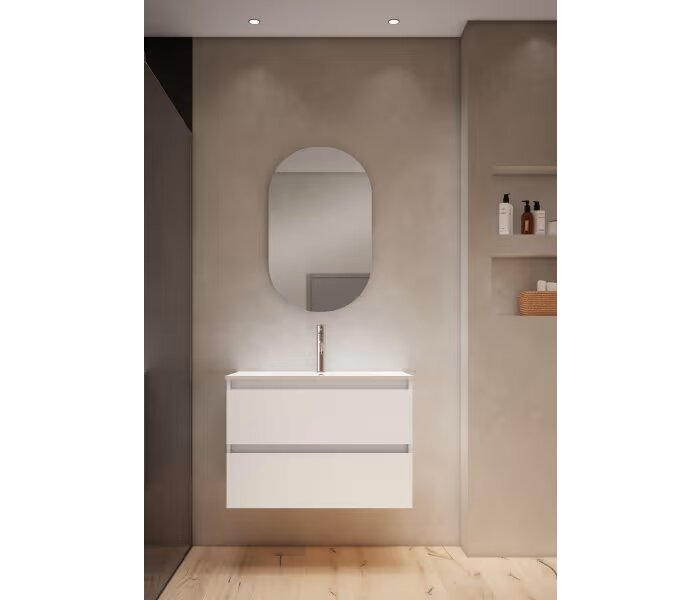 Ensemble de meubles de bain Viso Bath Suspended 2 tiroirs avec évier