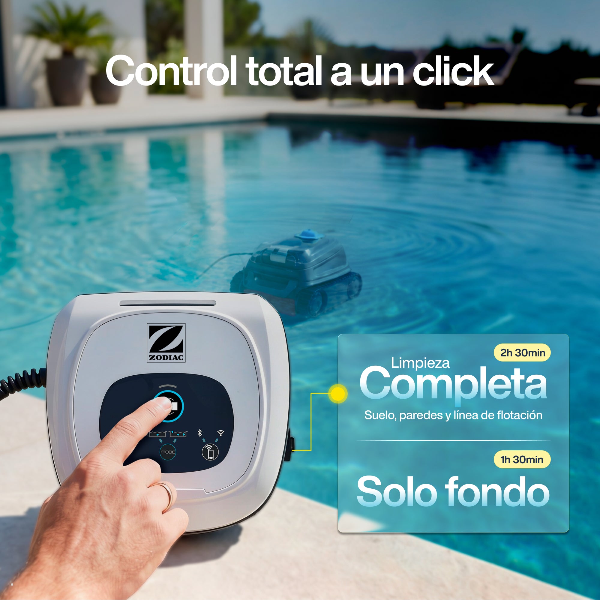 Zodiac CNX 30 iQ poolroboter mit kabel