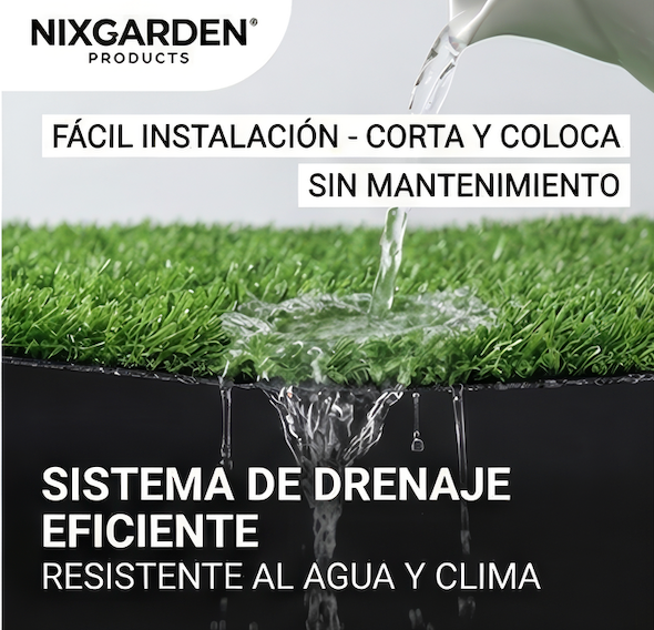 Nix Garden - Rollo Kunstrasen 5 mm Größe 1x5 m