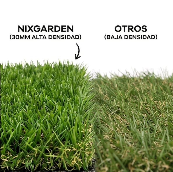 Nix Garden - Rolo de Relva Artificial 30 mm tamanho 1x5 m