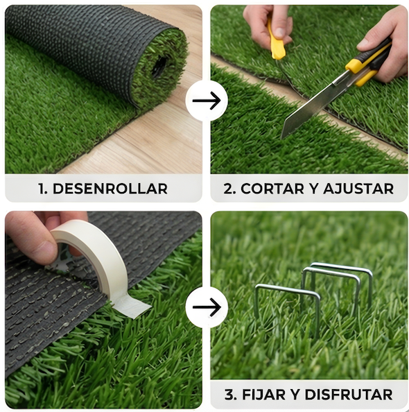 Nix Garden - Rolo de Relva Artificial 30 mm tamanho 1x5 m