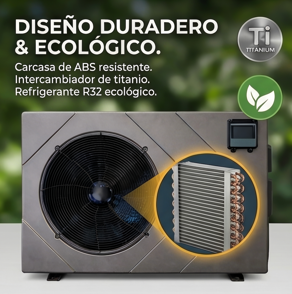 Bomba de calor de piscina Full Inverter Wifi Nix