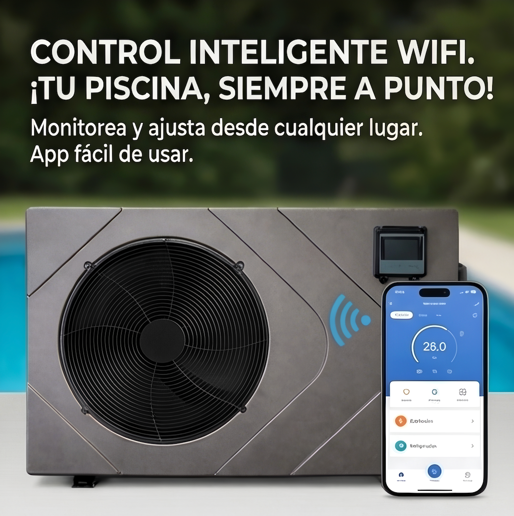 Bomba de calor de piscina Full Inverter Wifi Nix