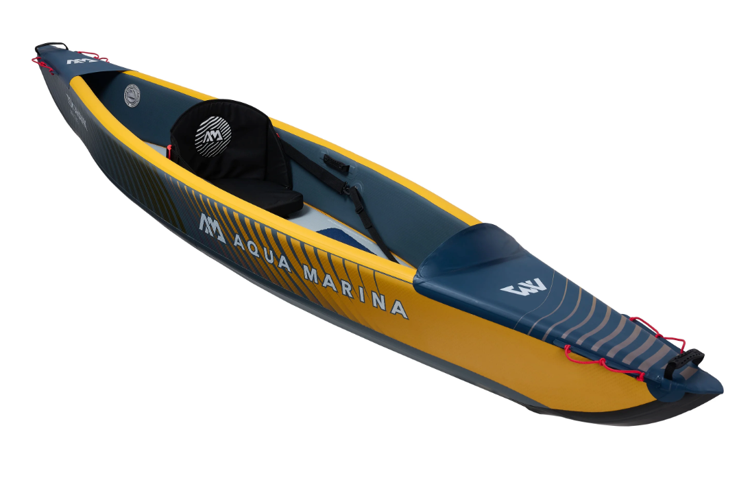 Aqua Marina - Tomahawk AIR-K 12'4" AIR-K 375 aufblasbares Kajak 1 Person Drop-Stitch