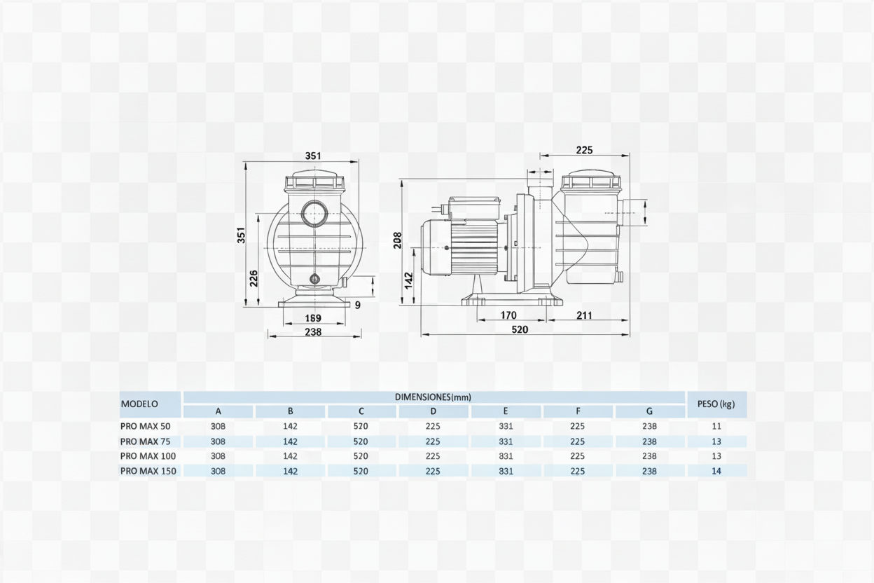 Nix Pool - Pompe de piscine X
