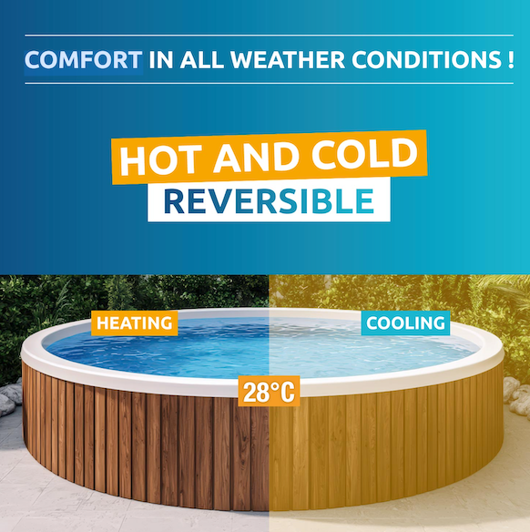 Poolex - Bomba de calor Nano para piscina