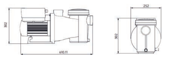 Hayward - Bomba Power-Flo II para piscina