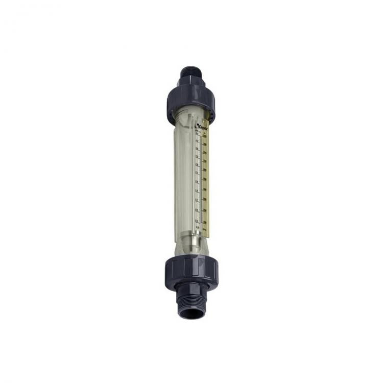 CEPEX - Metacrylate FlowMeter PVC připojení macho