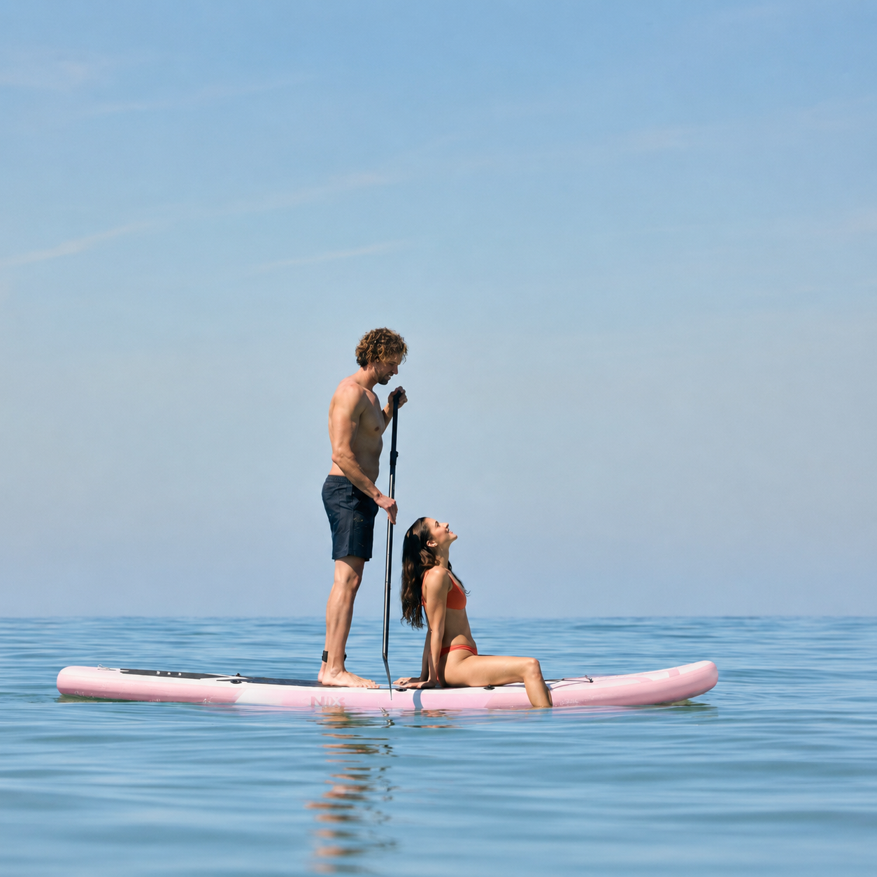 Tavola Paddle Surf Gonfiabile 11" 335x84x15 cm 159 kg rosa Pacchetto Premium