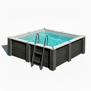 Piscine surélevée en composite Gre rectangulaire KPCOR2814T (315 × 175 × 96 cm)