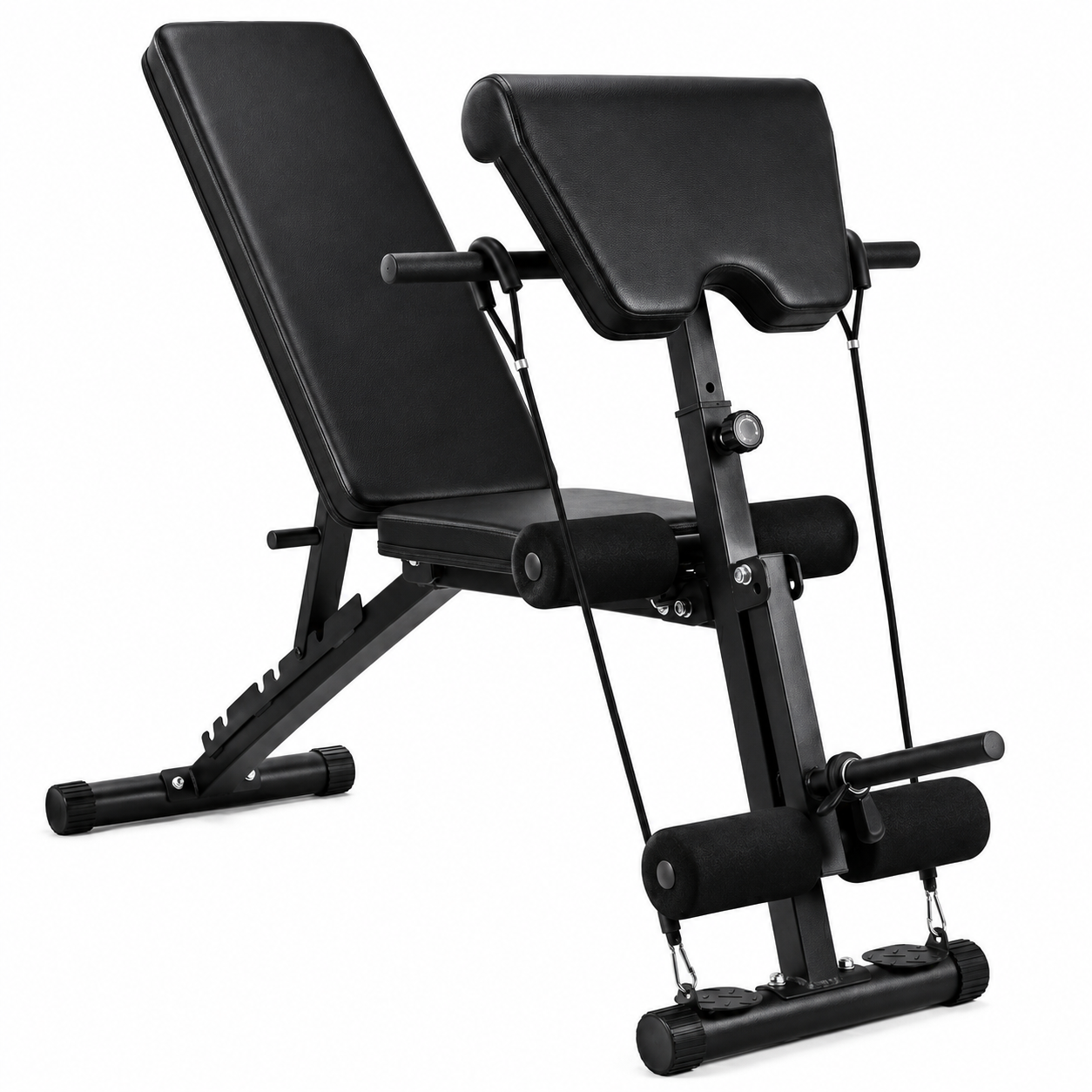 Banco De Musculación Plegable 2 En 1 Scott 120 Kg