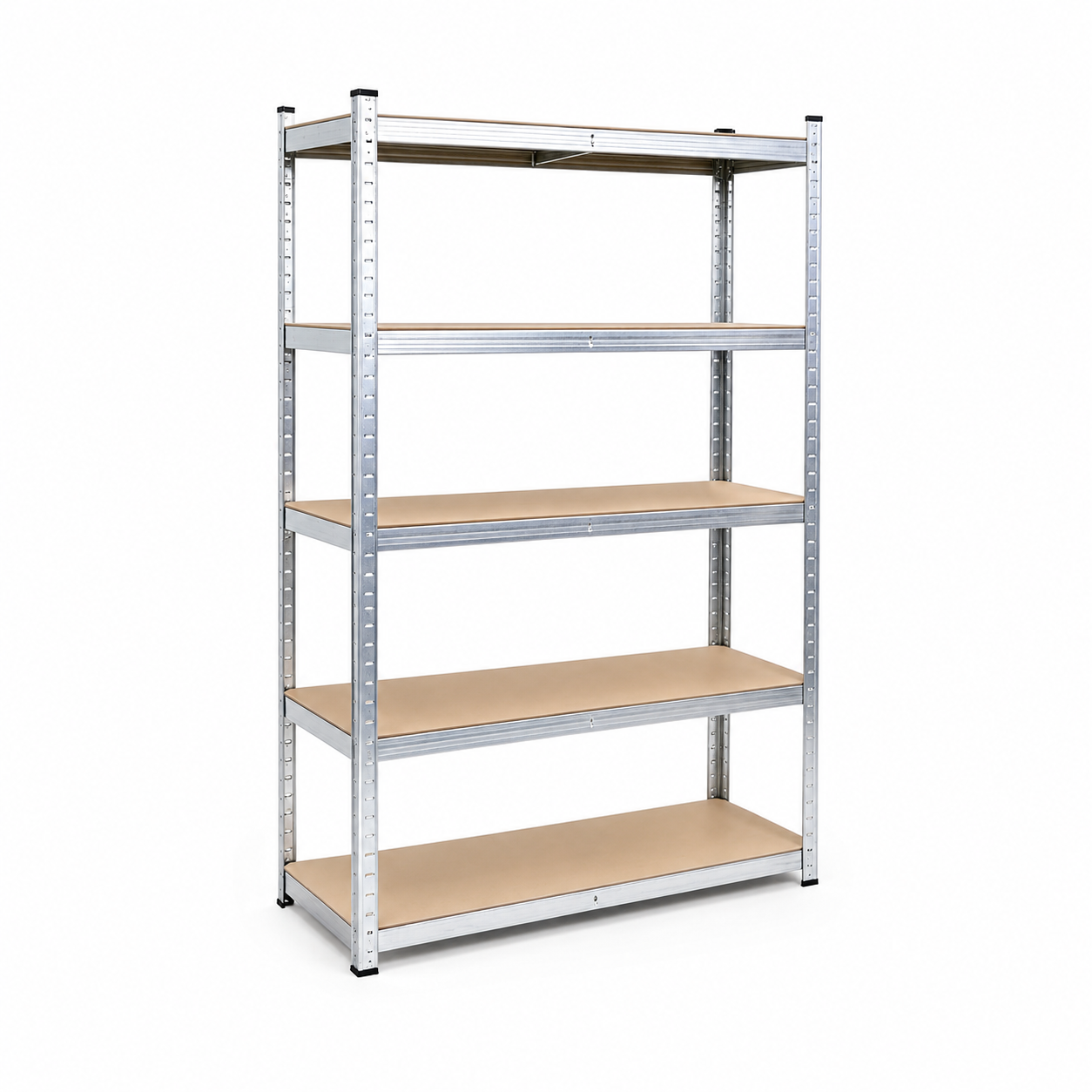 Estante metálica galvanizada 5 prateleiras reforçadas com grande capacidade de carga 180x90x40 cm
