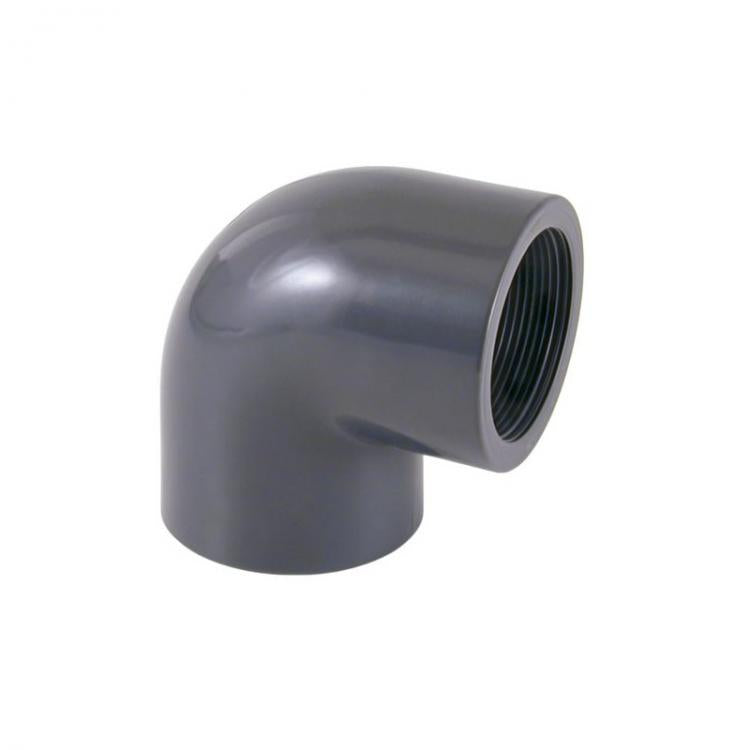 CEPEX - Glue PVC Elbow measctha 90º PVC agus Snáithe Mná