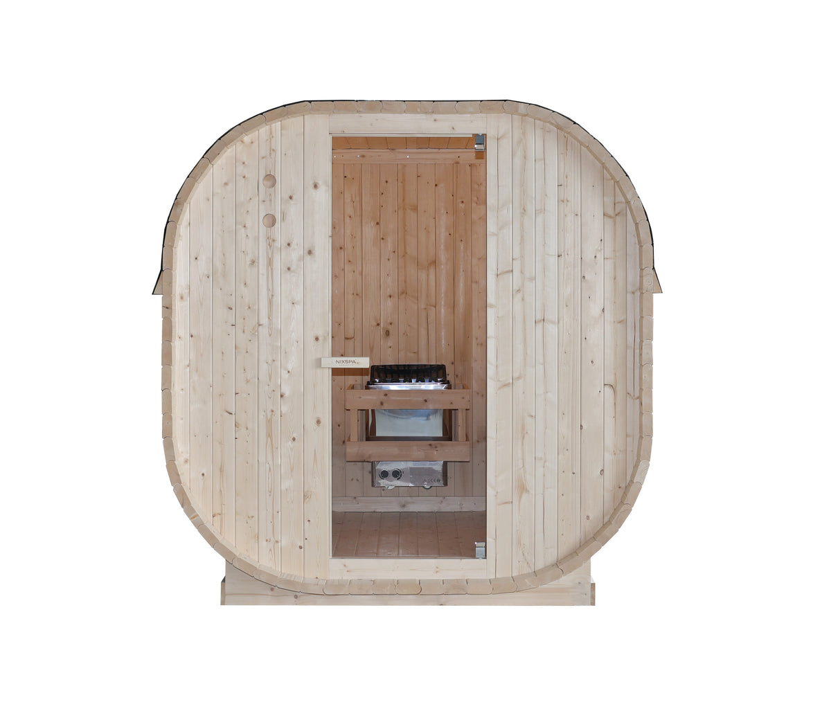Sauna Exterior Jardín 4-5 Personas