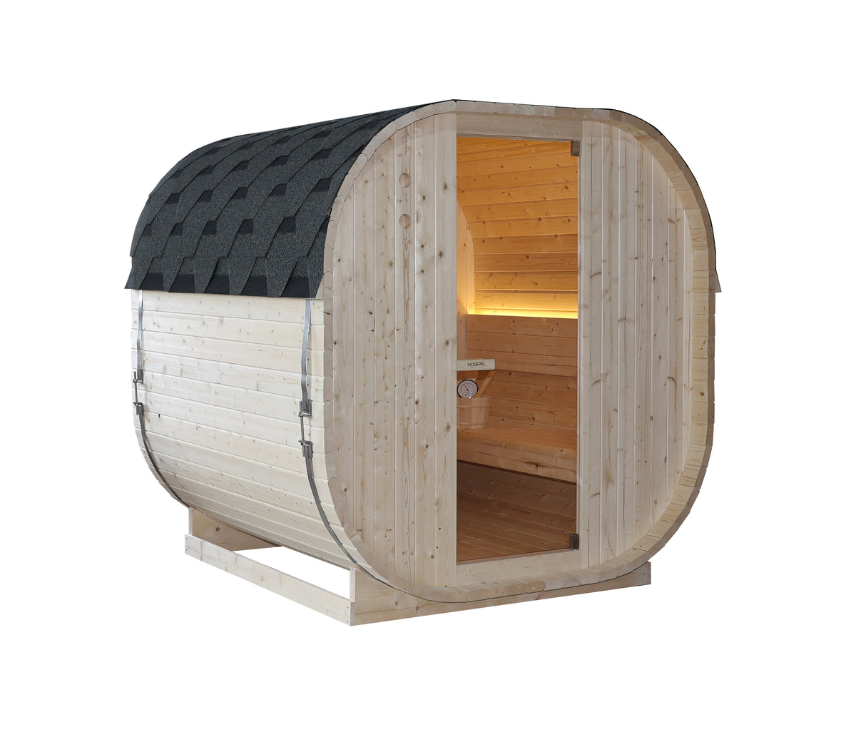 Sauna Exterior Jardín 4-5 Personas