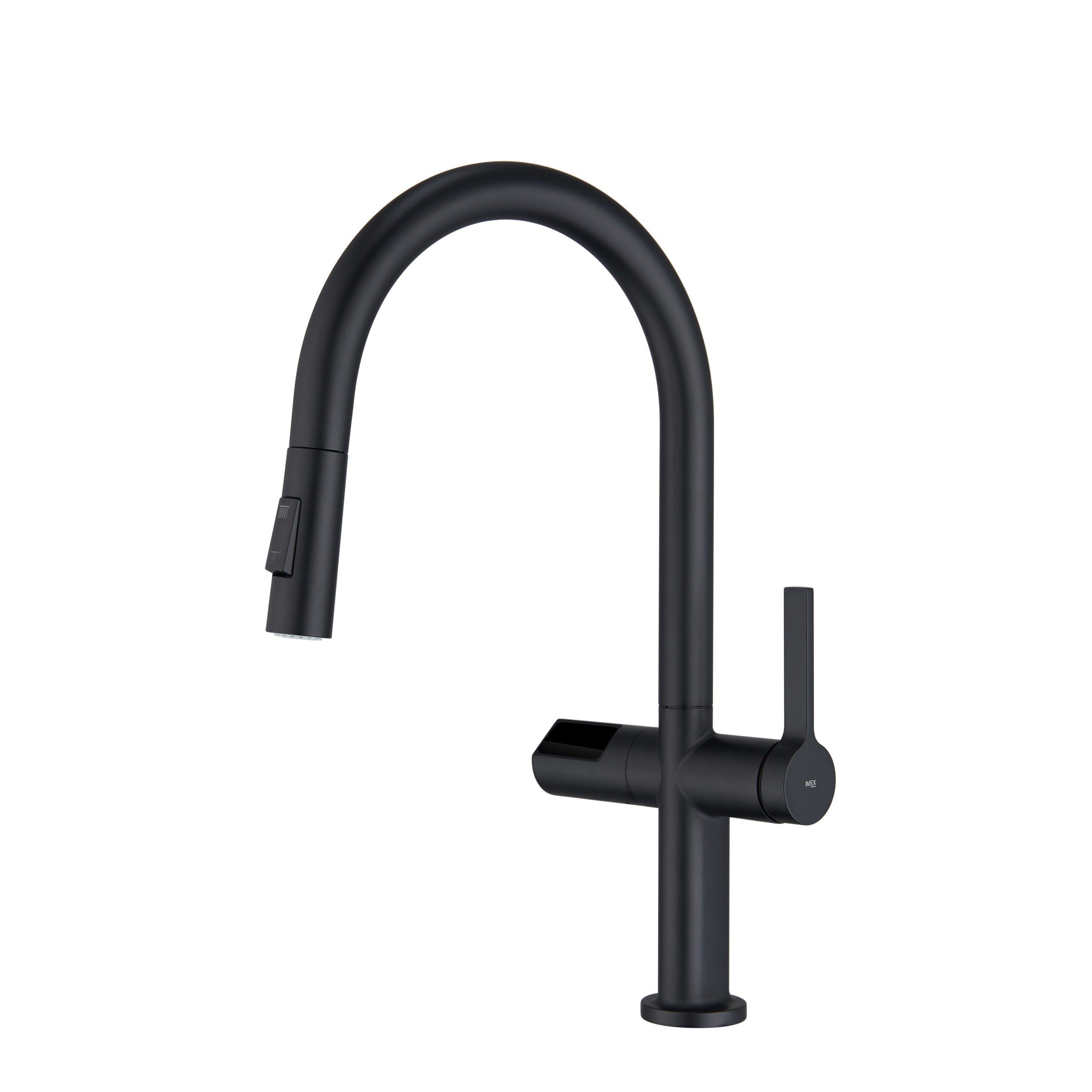 Imex - Matte Black Black Kitchen Tap