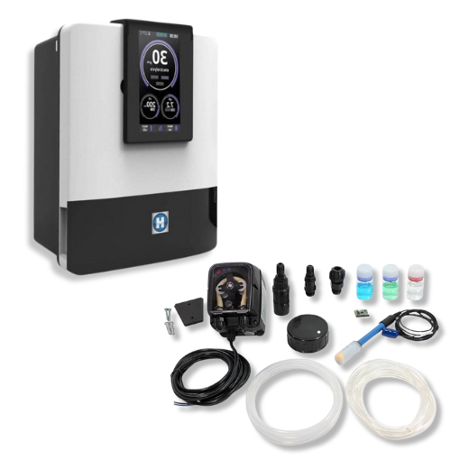 Pack Hayward - Chlorateur au sel Aquarite + Pompe péristaltique Hayward + Ensemble pH