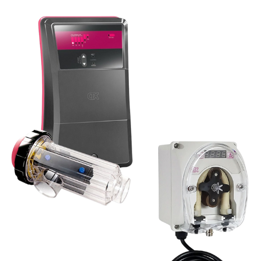 Pack CTX - Clorador salino Go Salt CTX + Bomba peristáltica CTX Série E