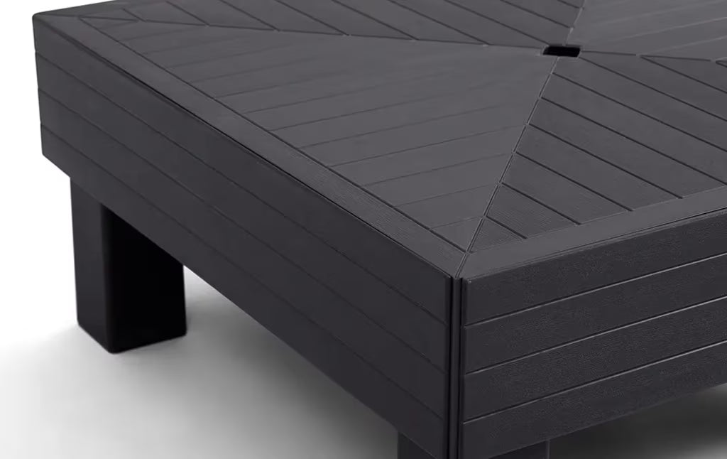 Keter - Ensemble d'extérieur Tarifa Lounge 4 places blanc