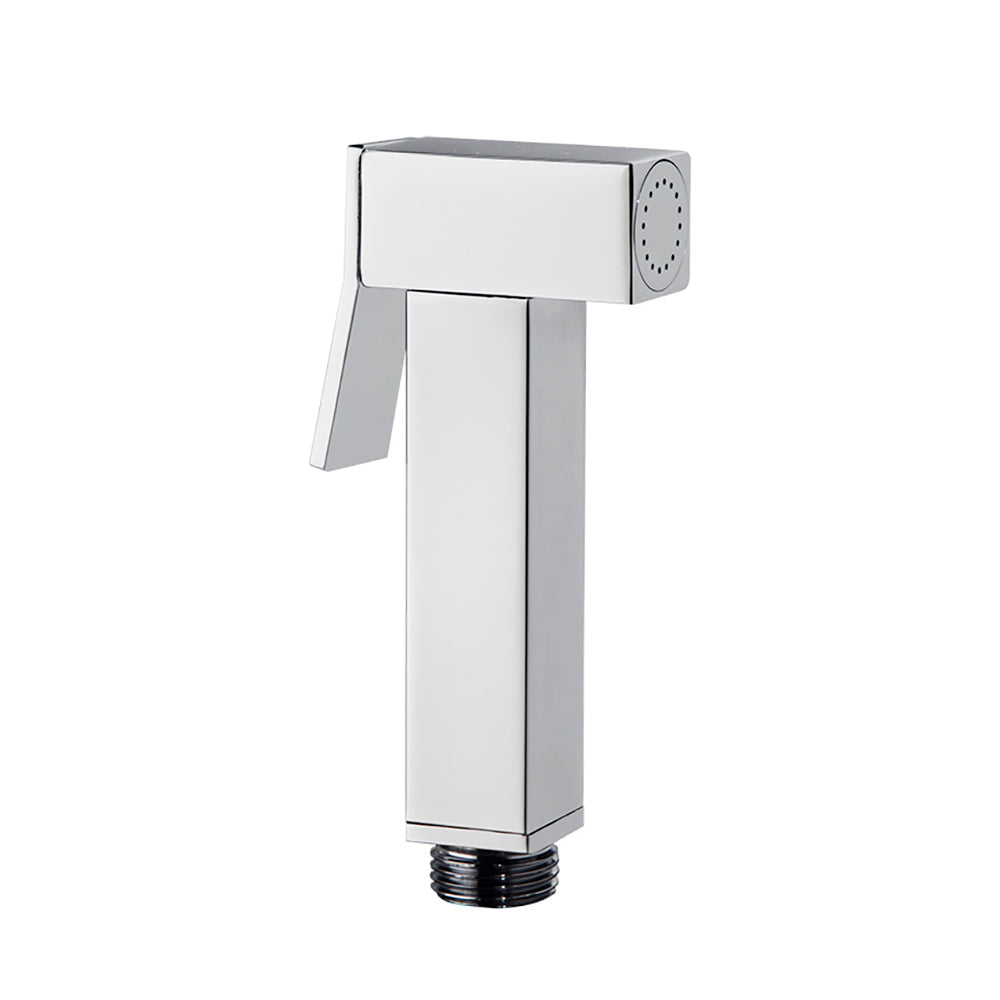 Ramon Soler - Muurschildering Monomand voor WC RS-Q 110 mm met accessoires, Chrome