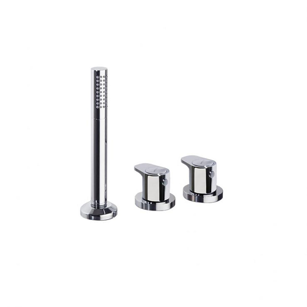 Ramon Soler - Alexia, Thermostatic duschdusch med metallisk duschutrustning, Chrome