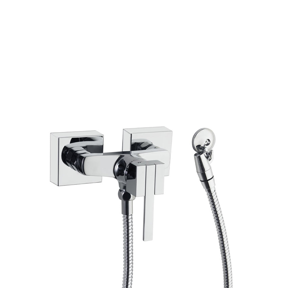 Ramon Soler - Muurschildering voor WC met accessoires, Chrome