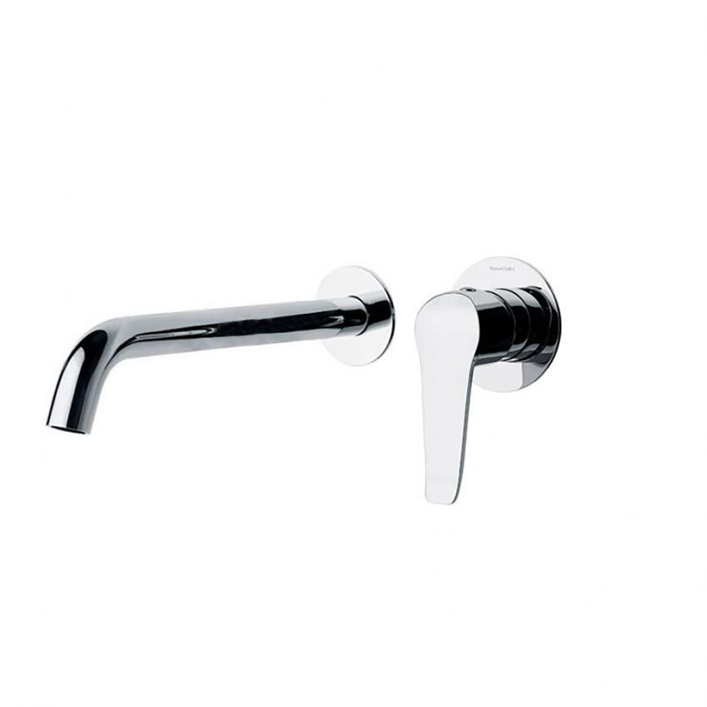 Ramon Soler - Ypsilon Plus, monomand of built -made sink for wall 24cm, chrome