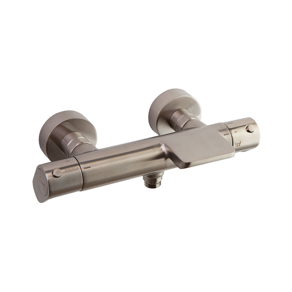 Ramon Soler - Alexia, bath thermostat-ducha waterfall output, brushed nickel