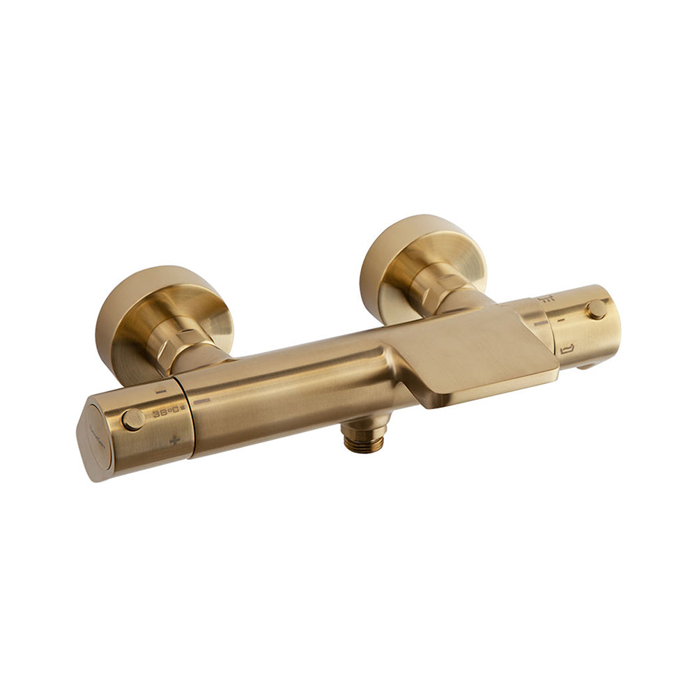 Ramon Soler - Alexia, bath thermostat-ducha waterfall output, brushed gold