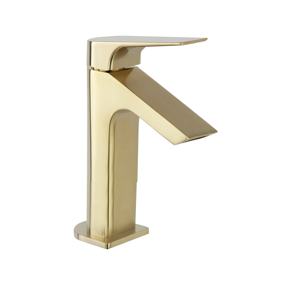 Ramon Soler - Urban Chic, Monomando von Sink aus begrenztem Fluss Wasserfall, gebürstetes Gold