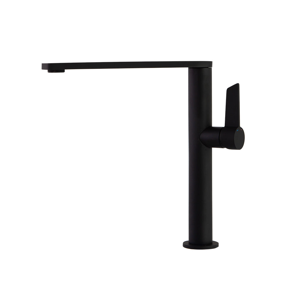 Ramon Soler - Kitchen monomand with high swivel pipe, matt black