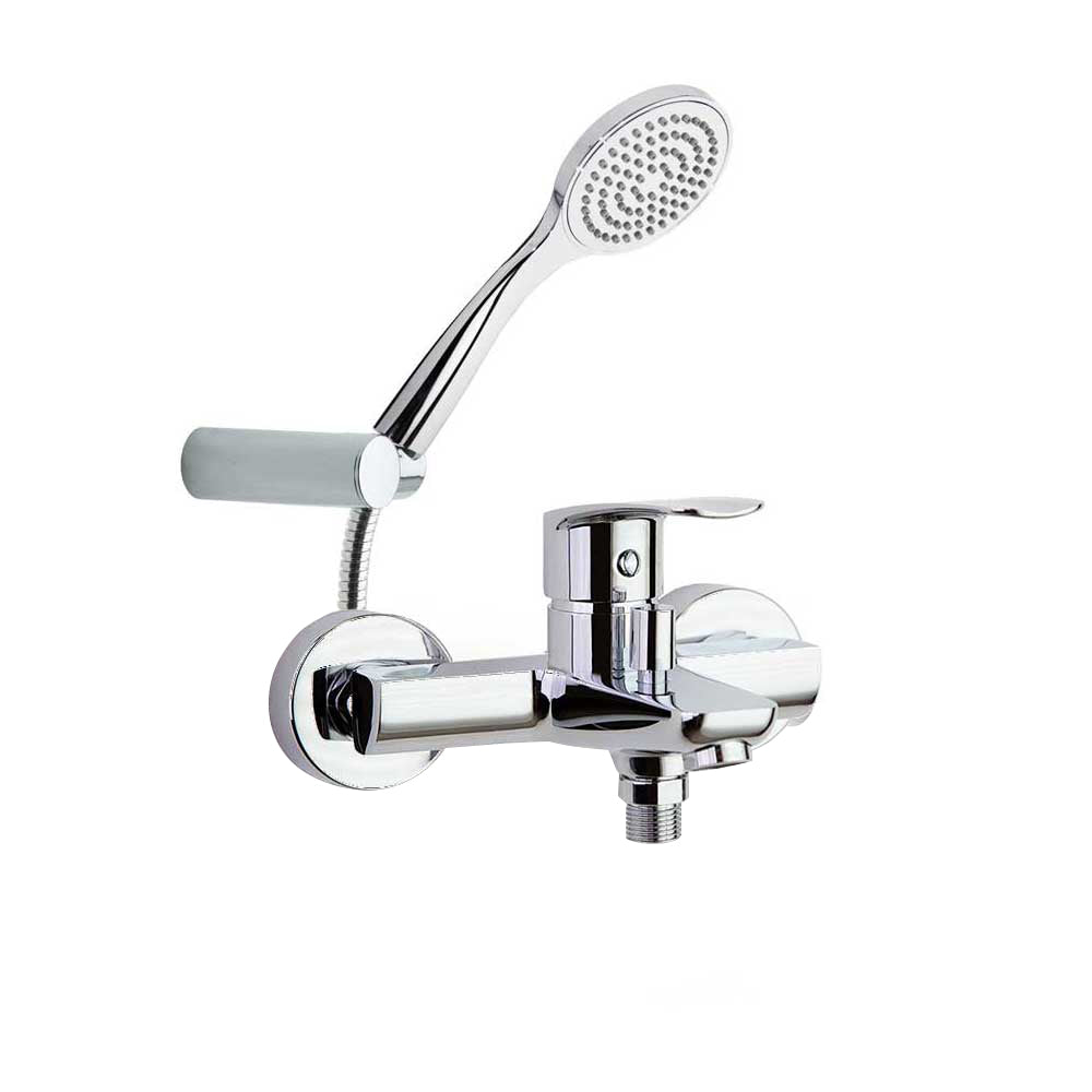 Ramon Soler - New Fly, Bathroom-Ducha monomand with shower equipment, chrome