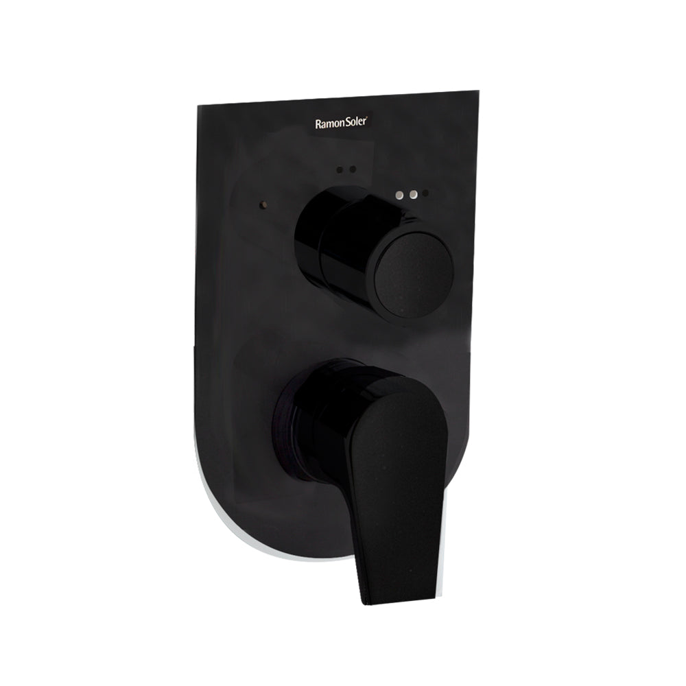 Ramon Soler - Urban Chic, 2 -way wall shower S2, matt black