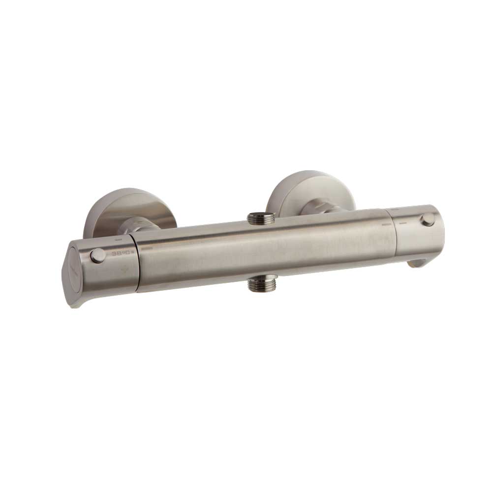 Ramon Soler - Alexia, thermostatic shower body, brushed nickel