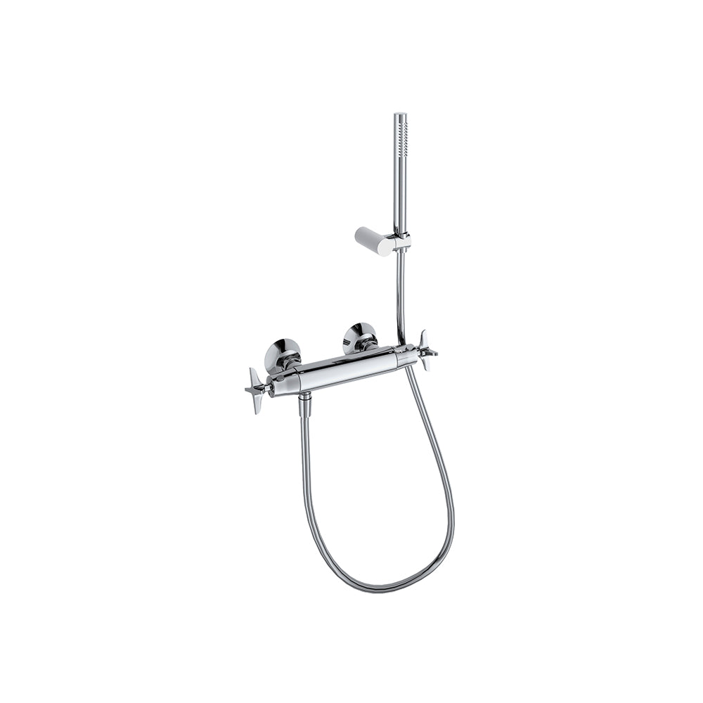 Ramon Soler - Adagio, shower thermostat with shower equipment, chrome