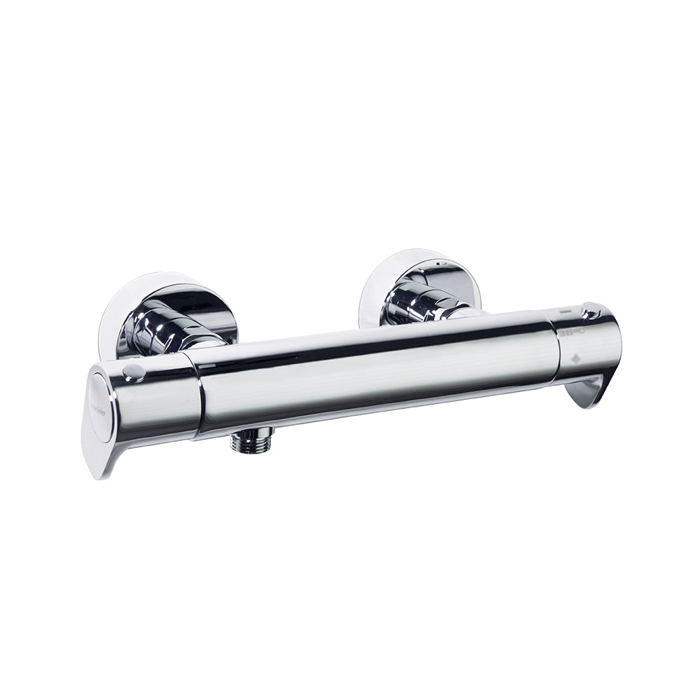 Ramon Soler - Alexia, douche thermostatisch, zonder douche -apparatuur, chroom