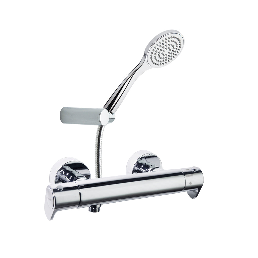 Ramon Soler - Alexia, douche thermostatique, avec équipement de douche, chrome