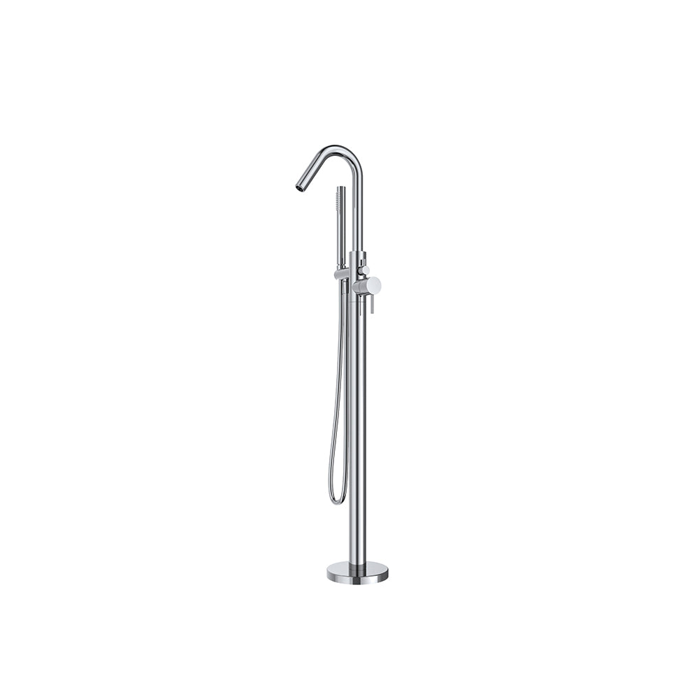 Ramon Soler - Odyssey, column monoming for bathtub with shower equipment, chrome