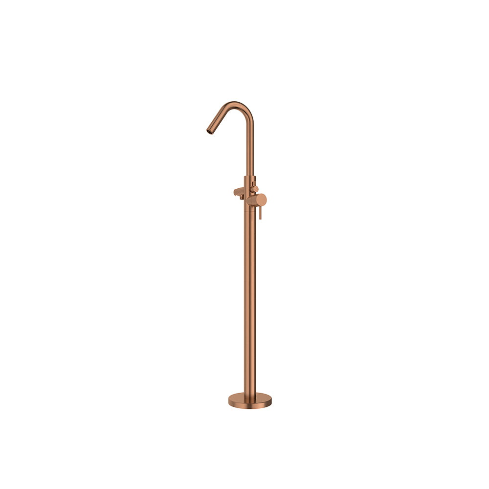 Ramon Soler - Odyssey, monoming column for bathtub, brushing copper