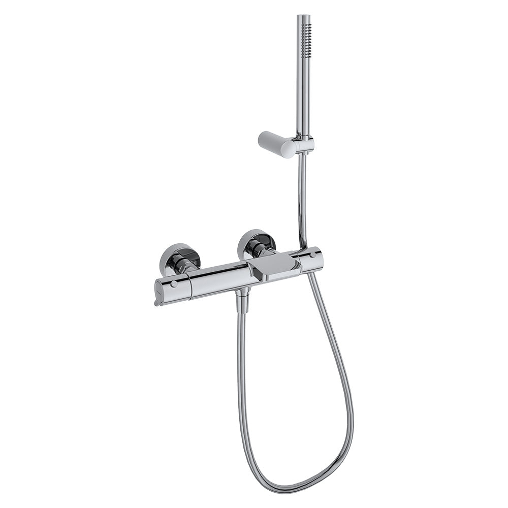 Ramon Soler - Odyssey, thermostatic bathtub with shower equipment, chrome