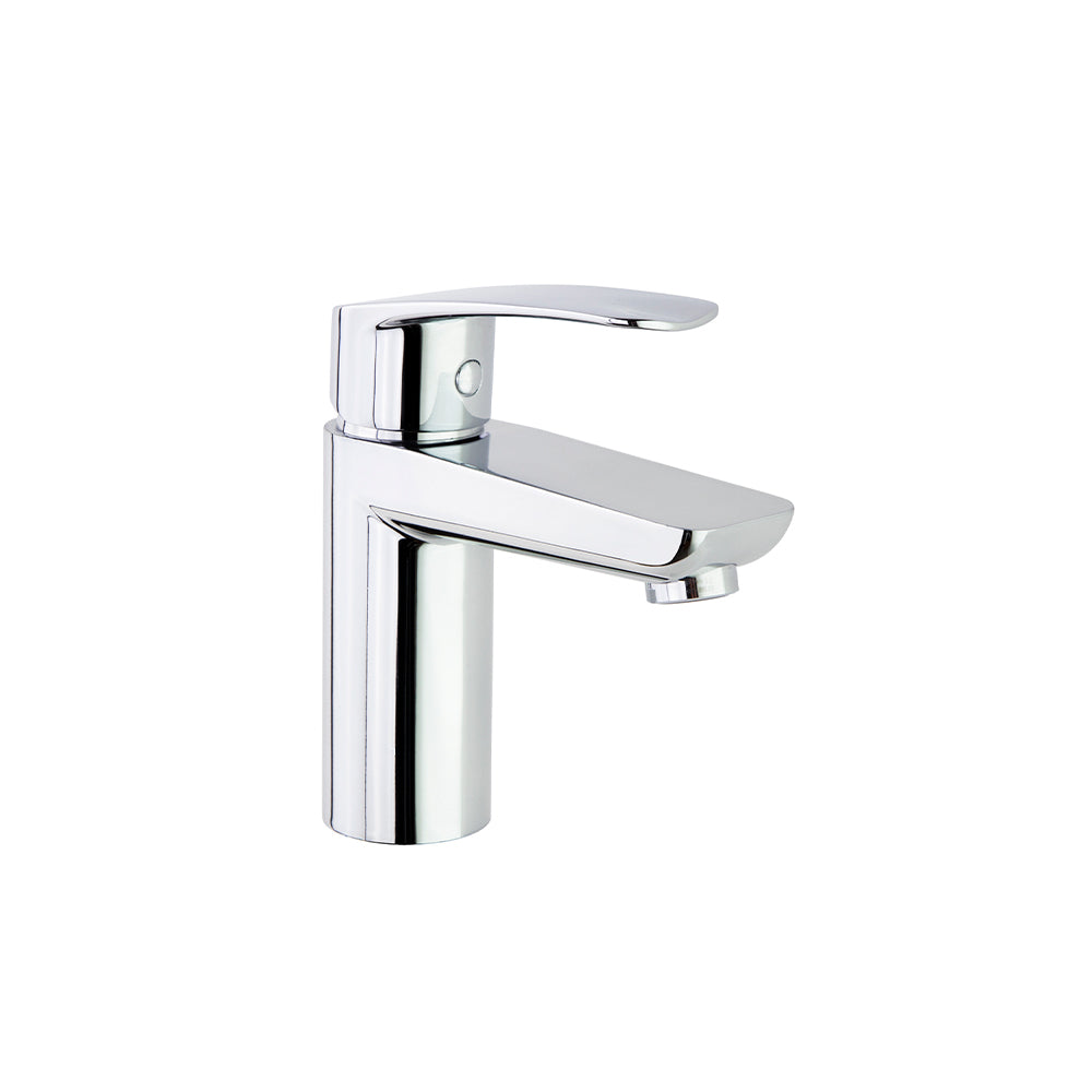 Ramon Soler - New Fly, Tool Free, monomando de lavabo recto con S2, cromo