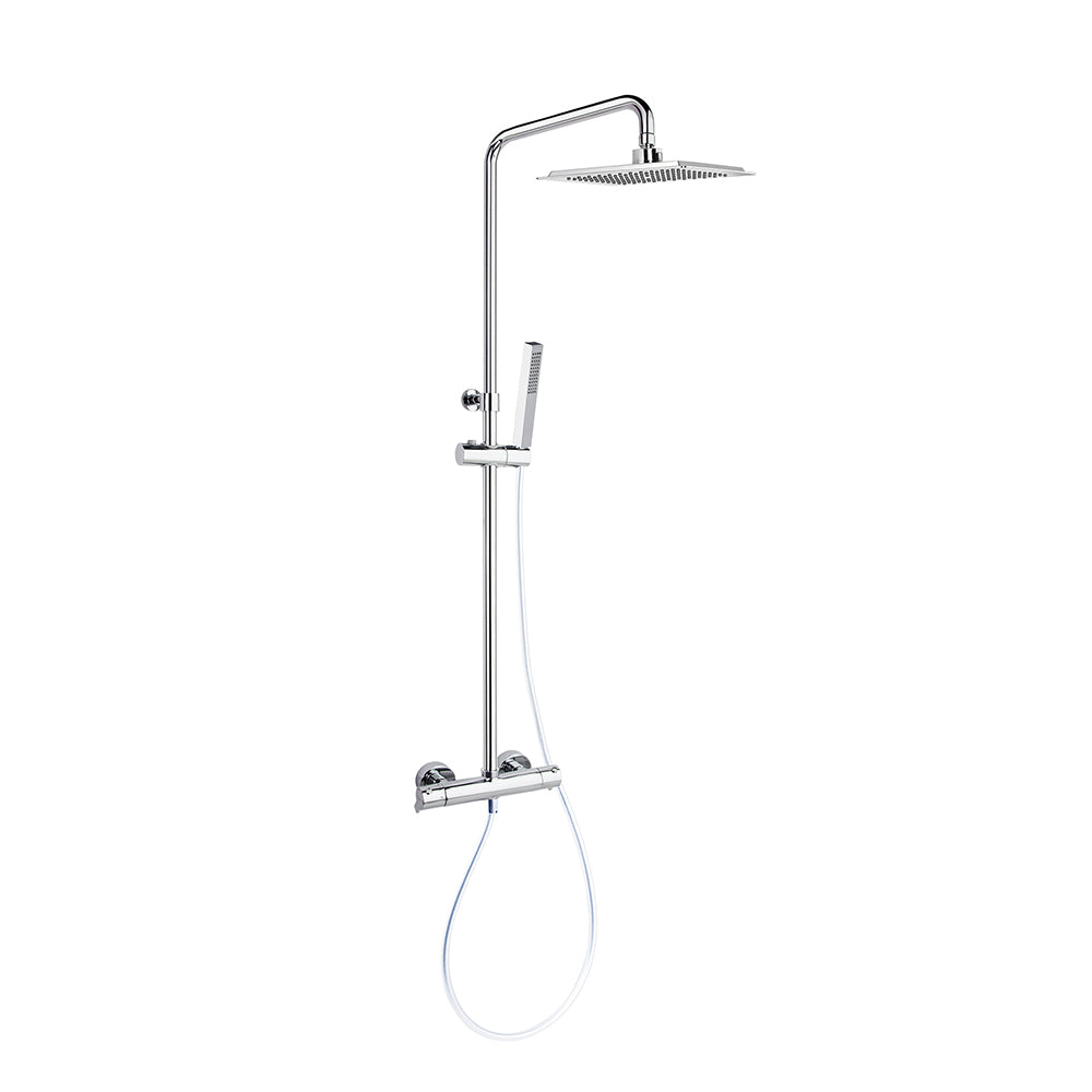 Ramon Soler - Thermotech, Thermostatic Telescopic Shower Column, Chrome