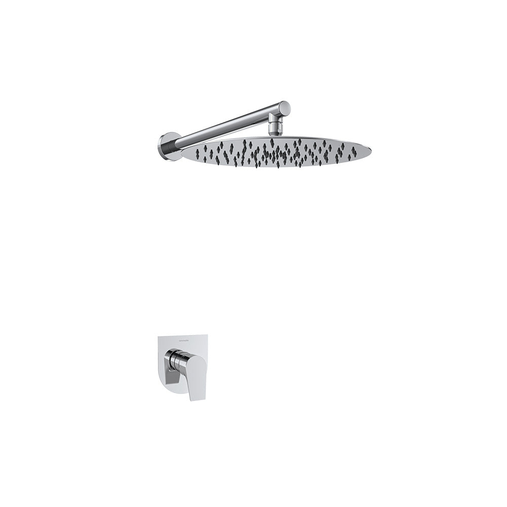 Ramon Soler - Urban Chic, Metallic Embolt Monomand 1 Way med Metallic Sprinkler Ø300 mm, Chrome