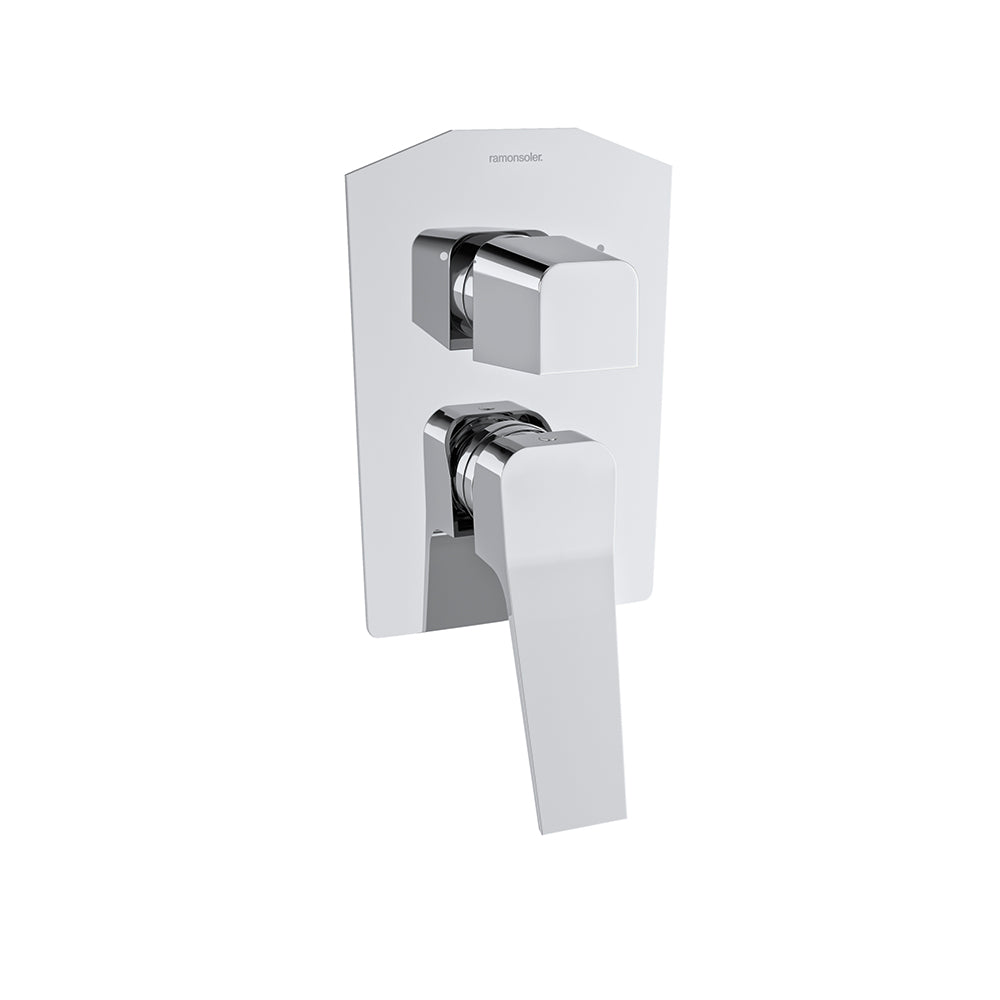 Ramon Soler - Prisma, 3 -Way Embedded Shower Monomand, Chrome