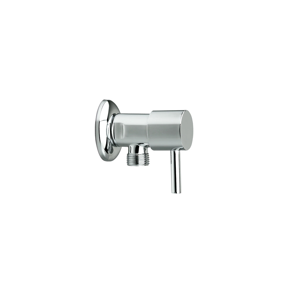 Ramon Soler - Monomando Mural voor WC Ypsilon 110 mm met accessoires, Chrome