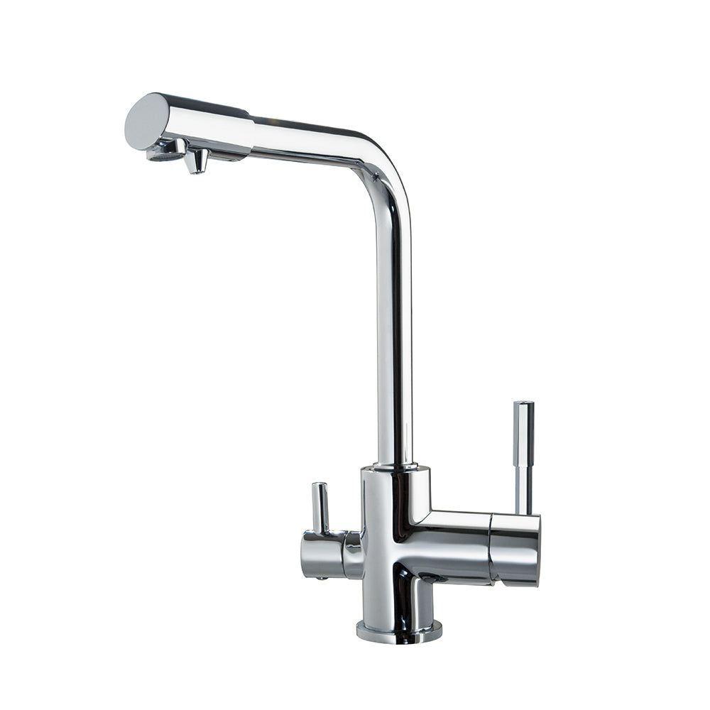 Ramon Soler - Kitchen monomand with high swivel pipe with purified water circuit, chrome