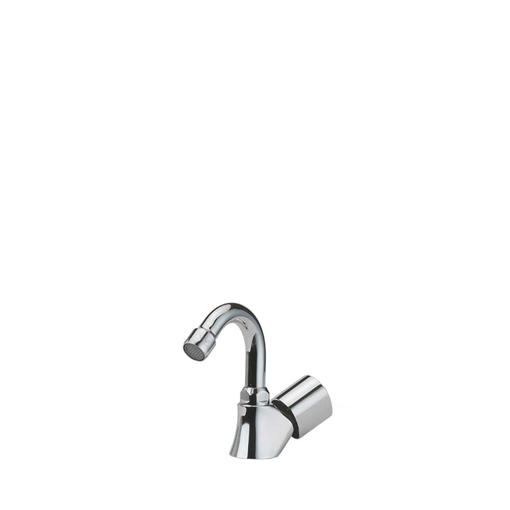 Ramon Soler - Eco, Bidé tap with 1 hot water tube spot, chrome