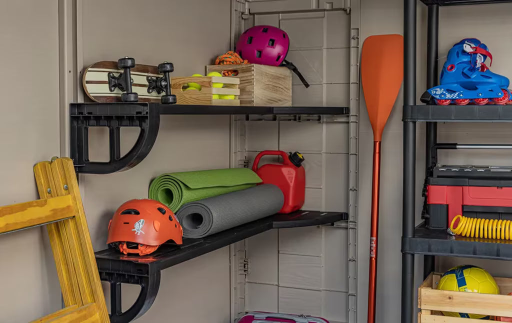 Keter - Cabane d'extérieur Factor 8x8 marron/beige